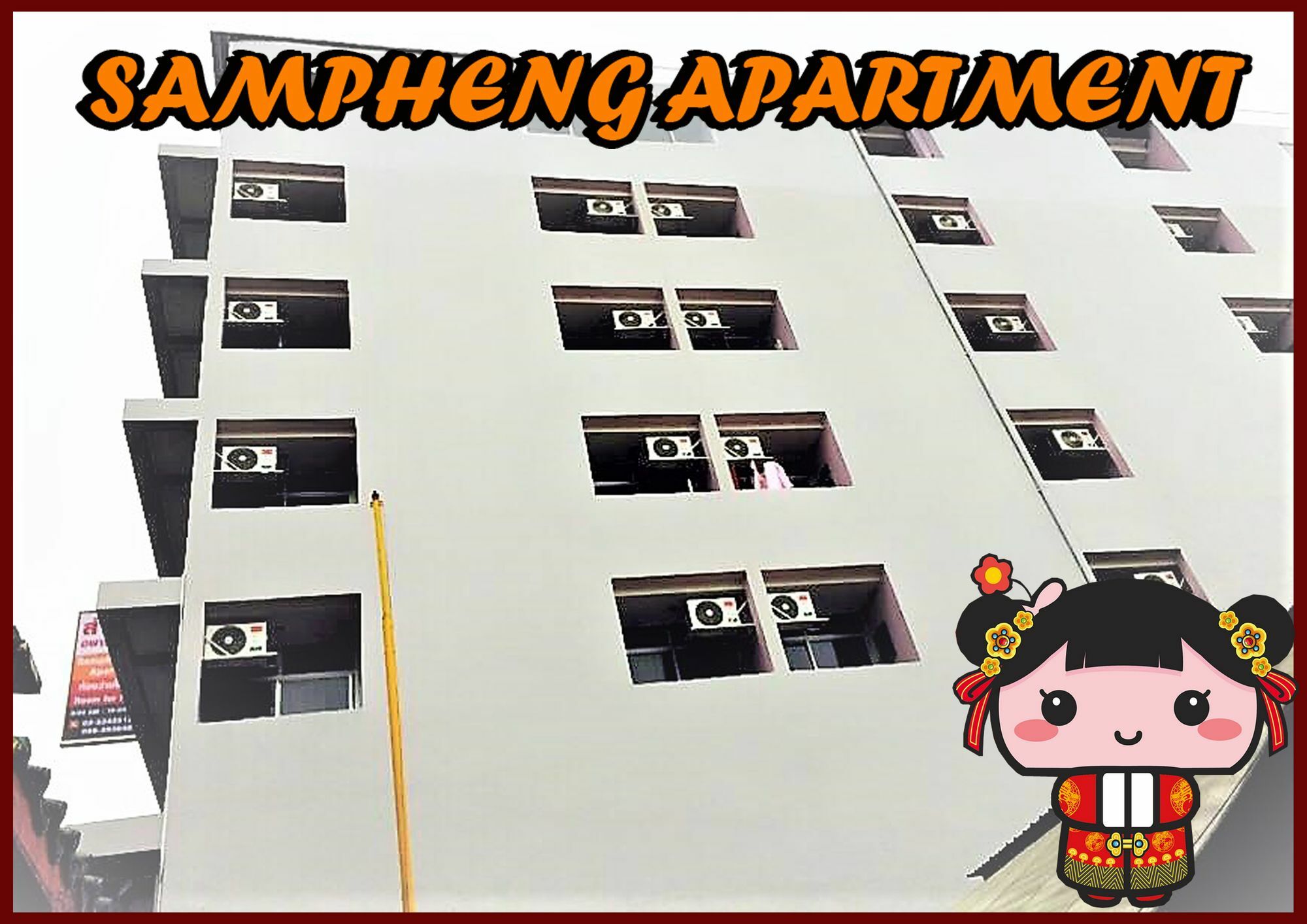 Sampheng Apartment Bangkok Exteriör bild